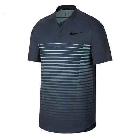 NEW 2018 Nike Tiger Woods Classic Graphics Mens (S) Navy/Light Blue Golf Polo | Walmart (US)