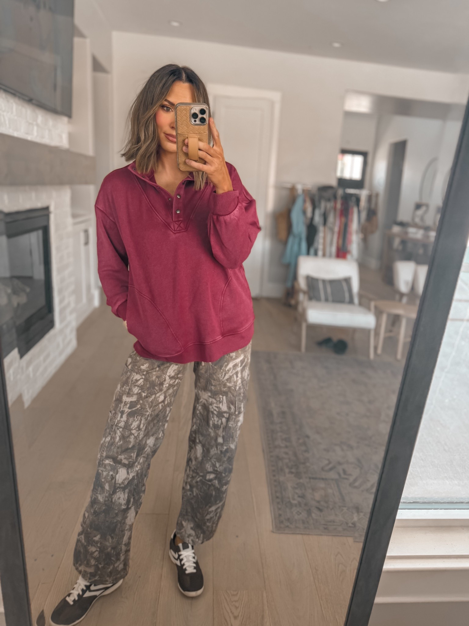 Pullover size large 

#LTKOver40 #LTKFindsUnder50 #LTKSaleAlert