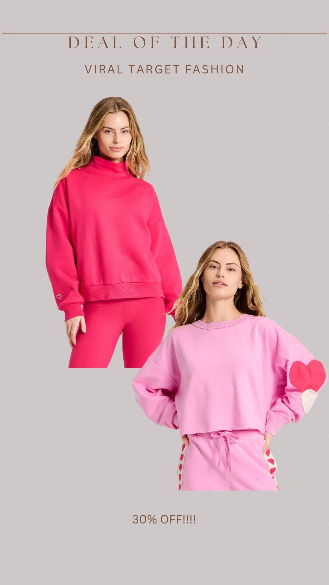 Brand new target ❤️ crew necks are on sale for the first time ever!!!
1) parke made this neck a trending style right now & this has an adorable red with an etched art on the sleeve
2) patchwork style 

#LTKSeasonal #LTKSaleAlert #LTKBeauty