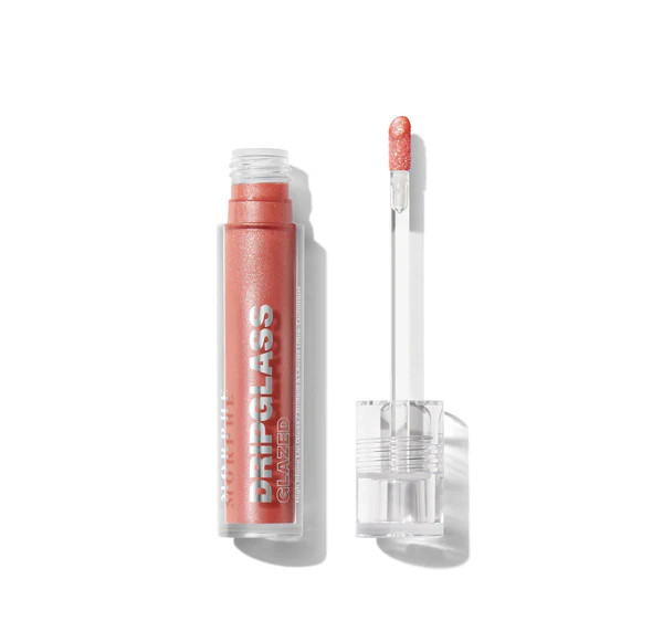 Aurascape Dripglass Glazed Highshine Pearlized Lip Gloss - Cosmic Coral | Morphe Cosmetics (UK)