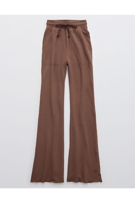 Aerie Weekend Kick-It High Waisted Flare Pant | American Eagle Outfitters (US & CA)