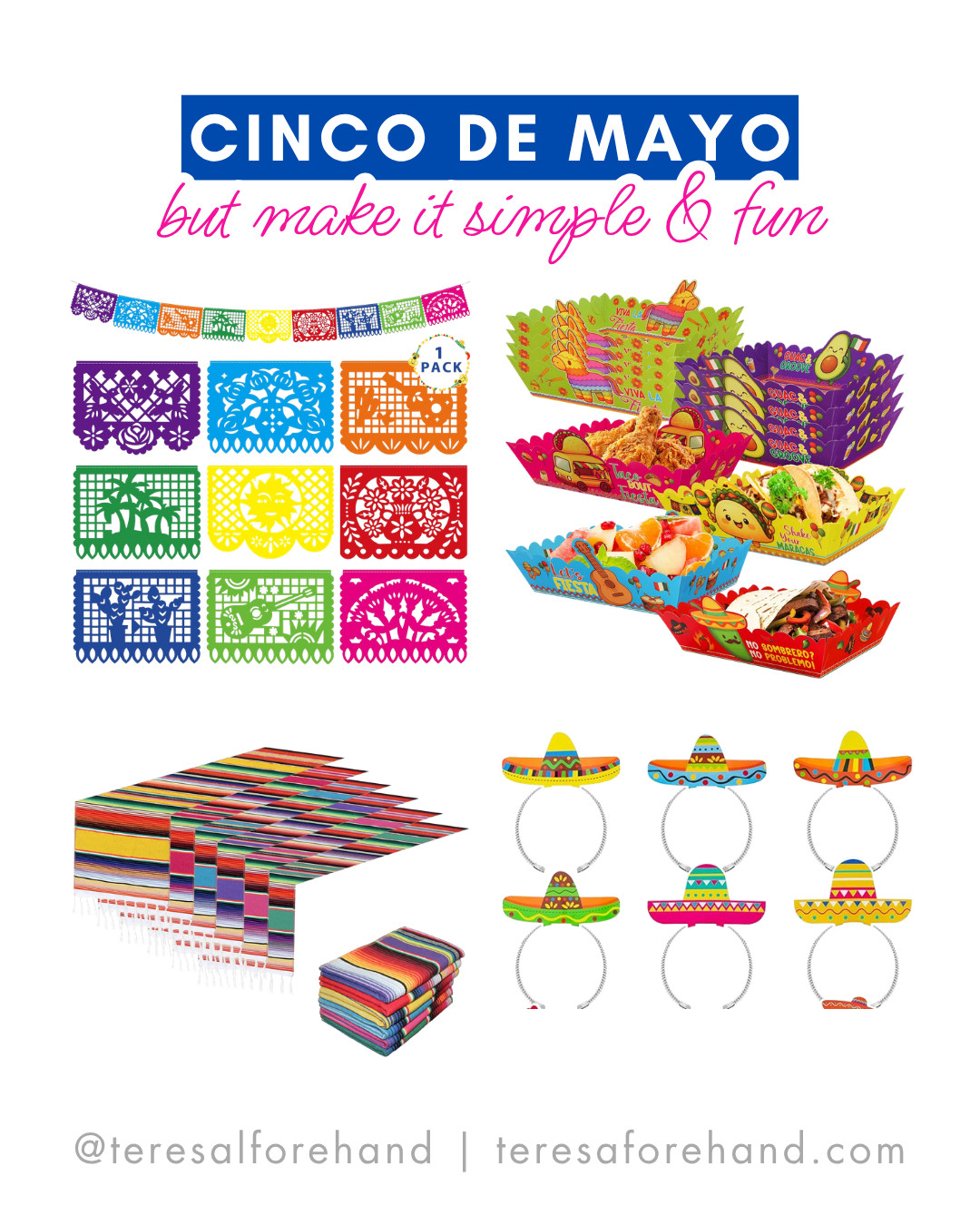 simple things to add to your Cinco de Mayo celebration! 

 #LTKmomlife #LTKSeasonal #LTKKids