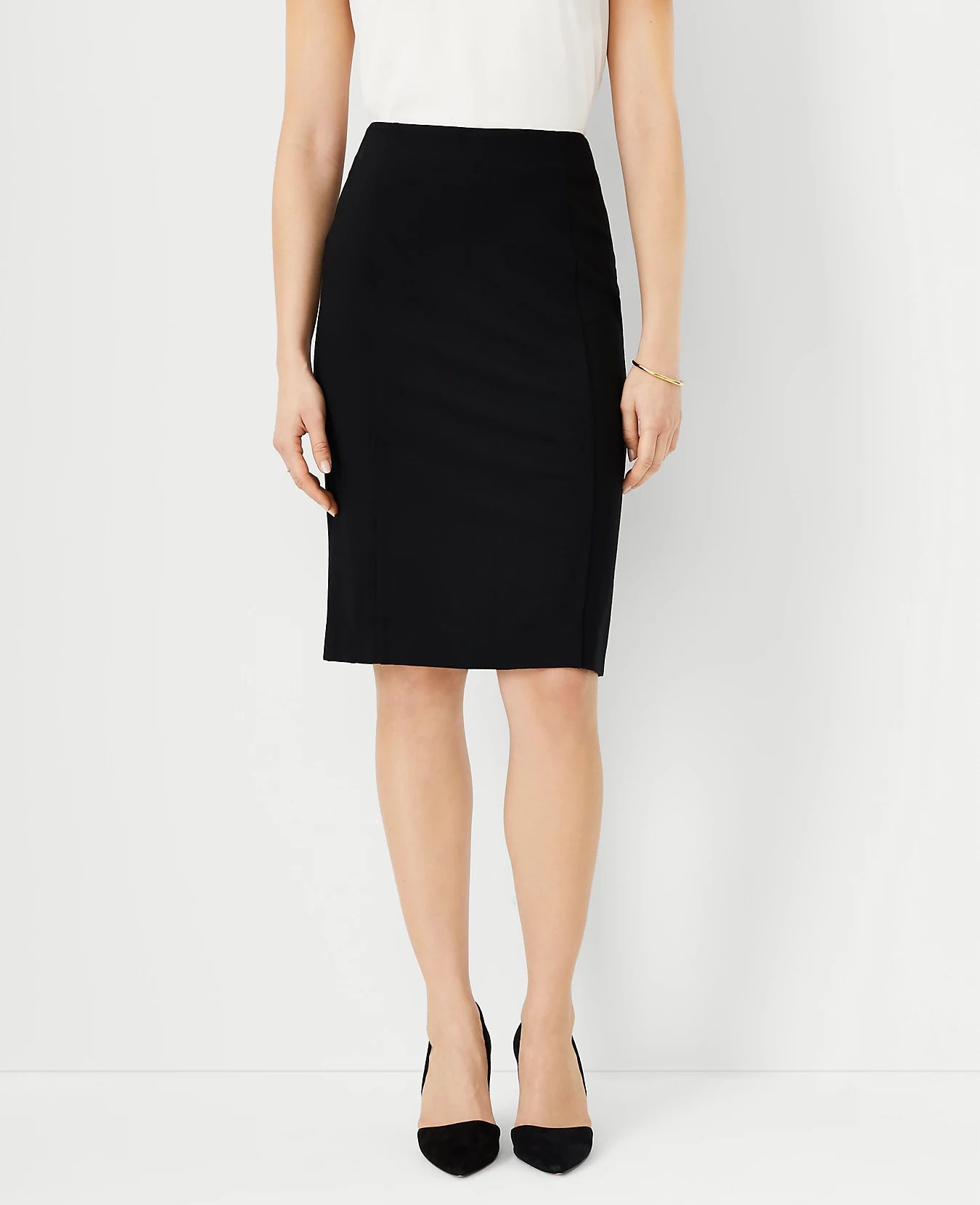 Ponte Pencil Skirt | Ann Taylor (US)