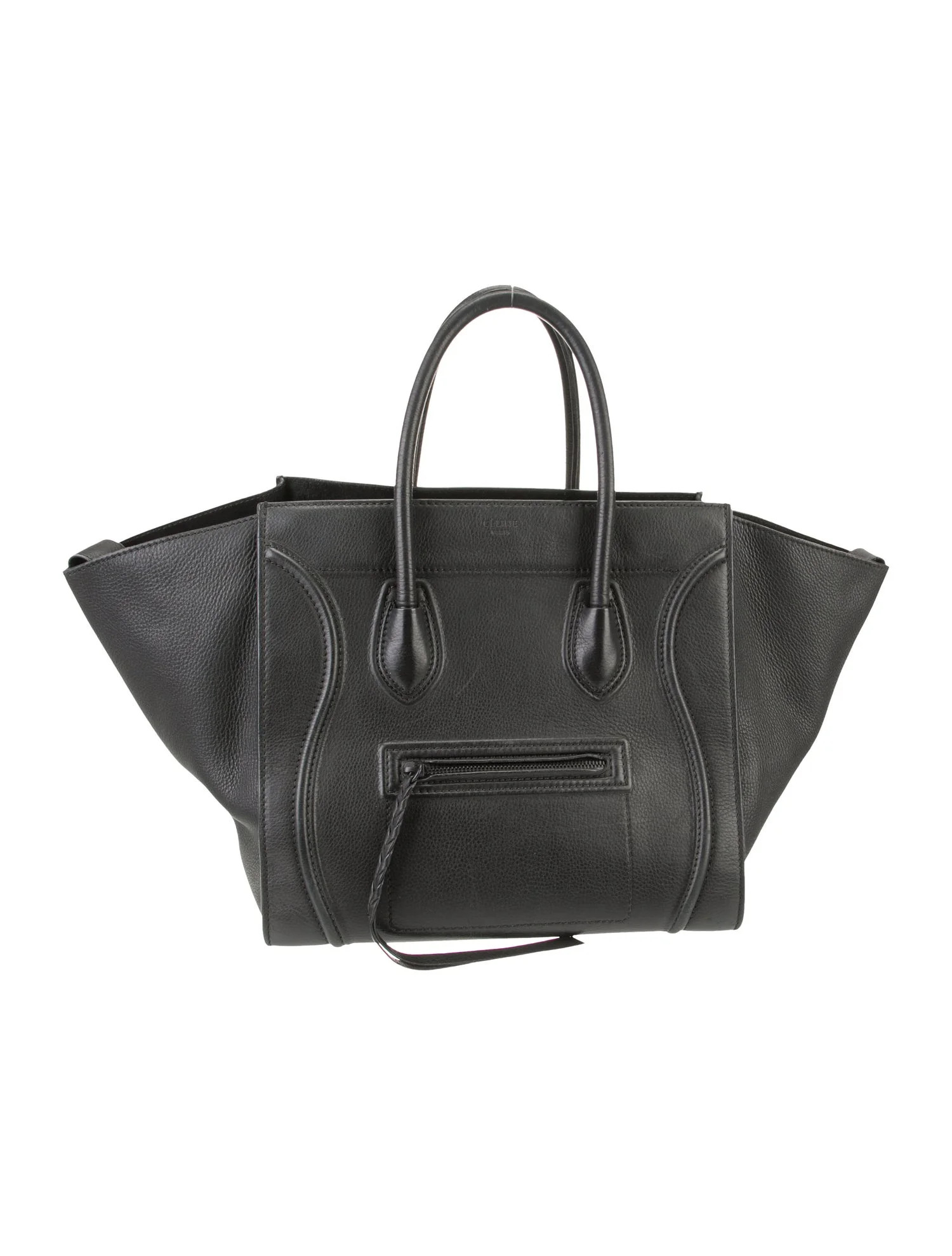 Leather Cabas Phantom | The RealReal