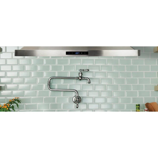 99270-VS Artifacts® Single-Hole Wall-Mount Pot Filler | Wayfair North America