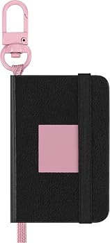 Moleskine Key Chain Notebook BLACKPINK Collection Charm Black Pink SKCHARMNTB7932BP04 | Amazon (US)