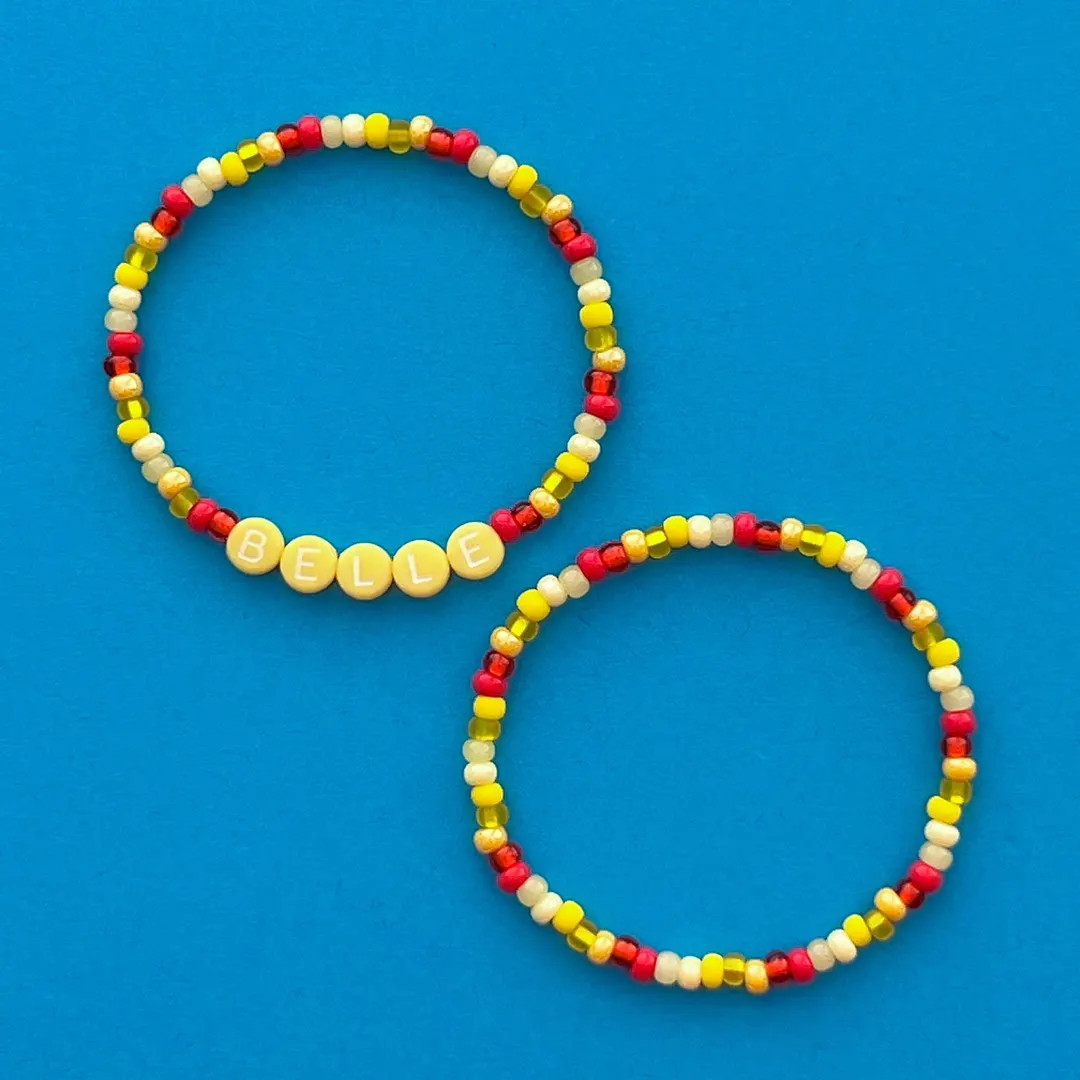 Beauty & The Beast Belle Beaded Bracelets | Etsy (US)