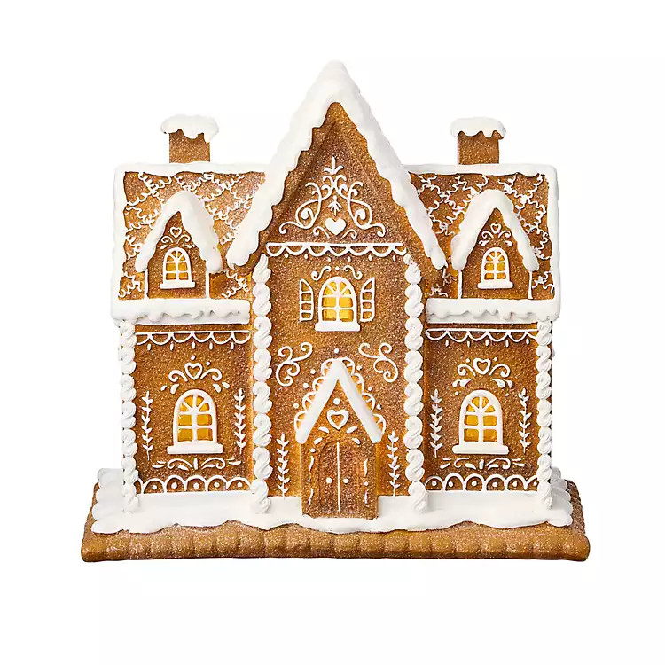 New! Tabletop LED Gingerbread House | Kirklands