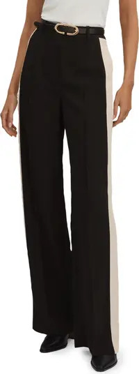 Reiss Pam Stripe Wide Leg Pants | Nordstrom | Nordstrom
