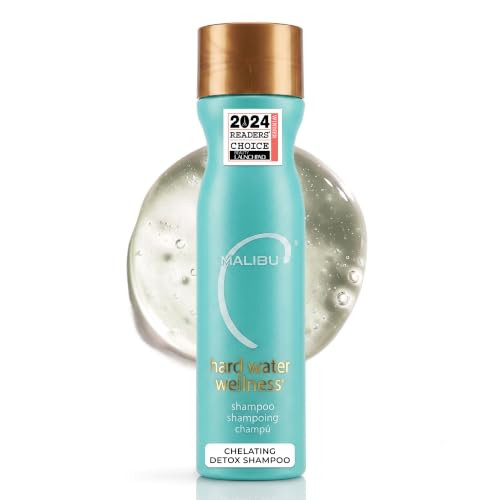 Malibu C Hard Water Wellness Shampoo - Hydrating, Sulfate-Free Hair Care for Hard Water - Removes... | Amazon (US)