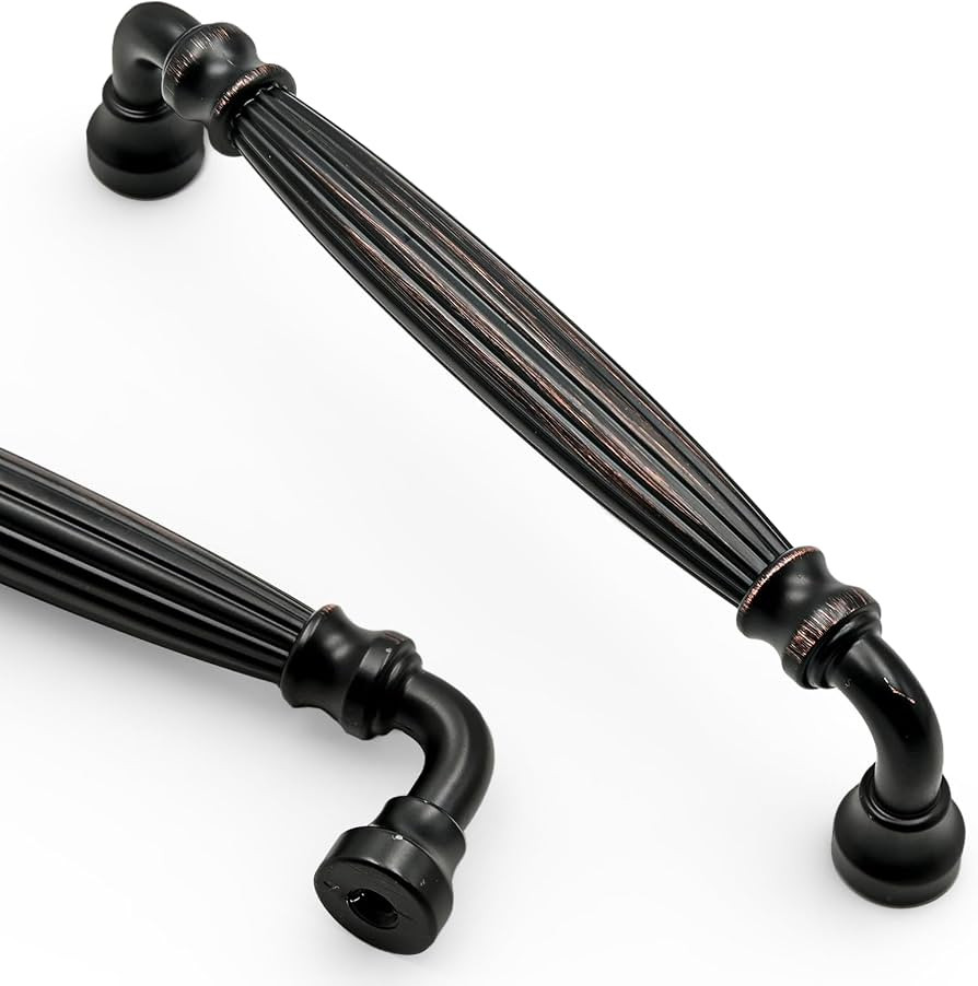 Asidrama 10 Pack 5 inch Oil Rubbed Bronze Kitchen Cabinet Handles | Amazon (US)