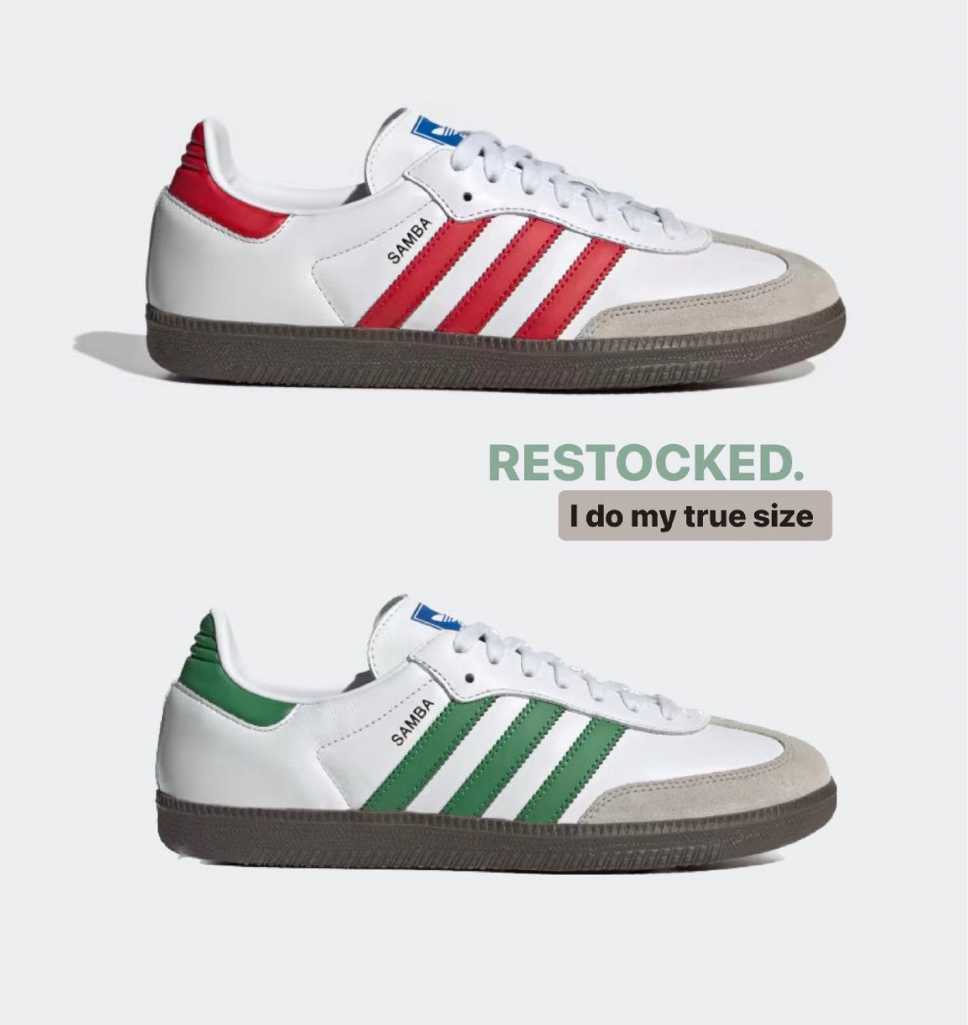 Adidas Samba sneakers! I do my true size 9 (if between sizes size down)

Fall sneaker, athleisure outfit, travel outfit

#LTKStyleTip #LTKTravel #LTKShoeCrush