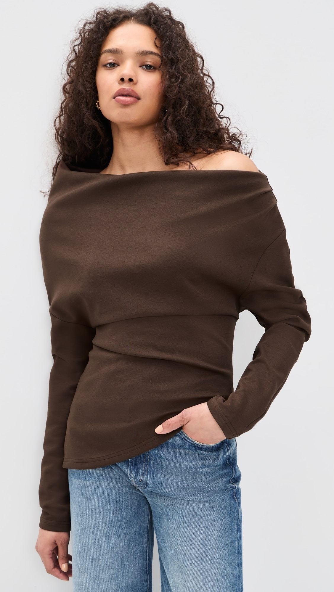 Coen Draped Asymmetrical Top | Shopbop