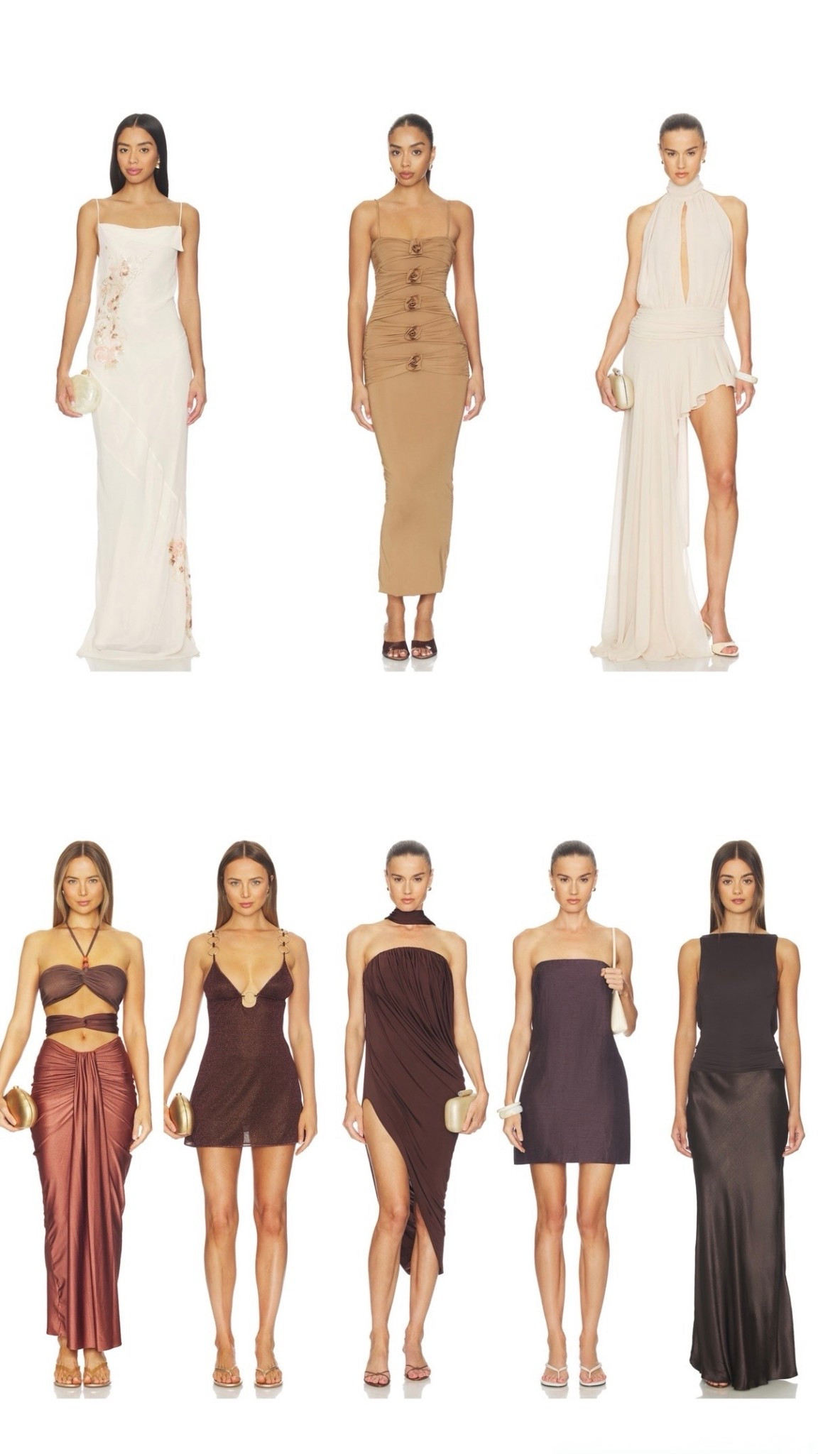 Revolve Creme/Nude/Black Dresses!

#LTKTravel #LTKootd #LTKgrwm