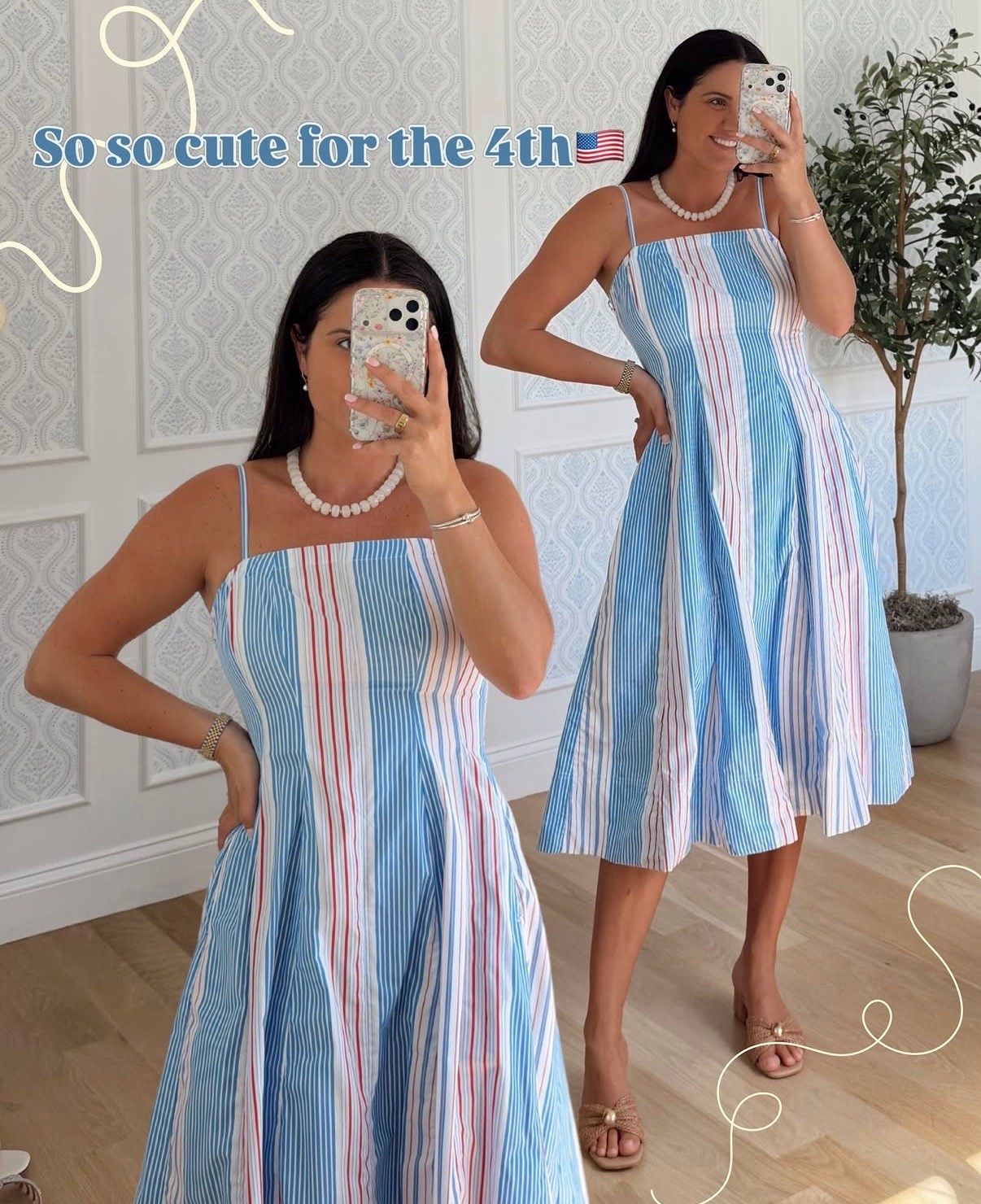 This dress is perfect for the 4th of July!

#LTKootd #LTKgrwm #LTKSeasonal