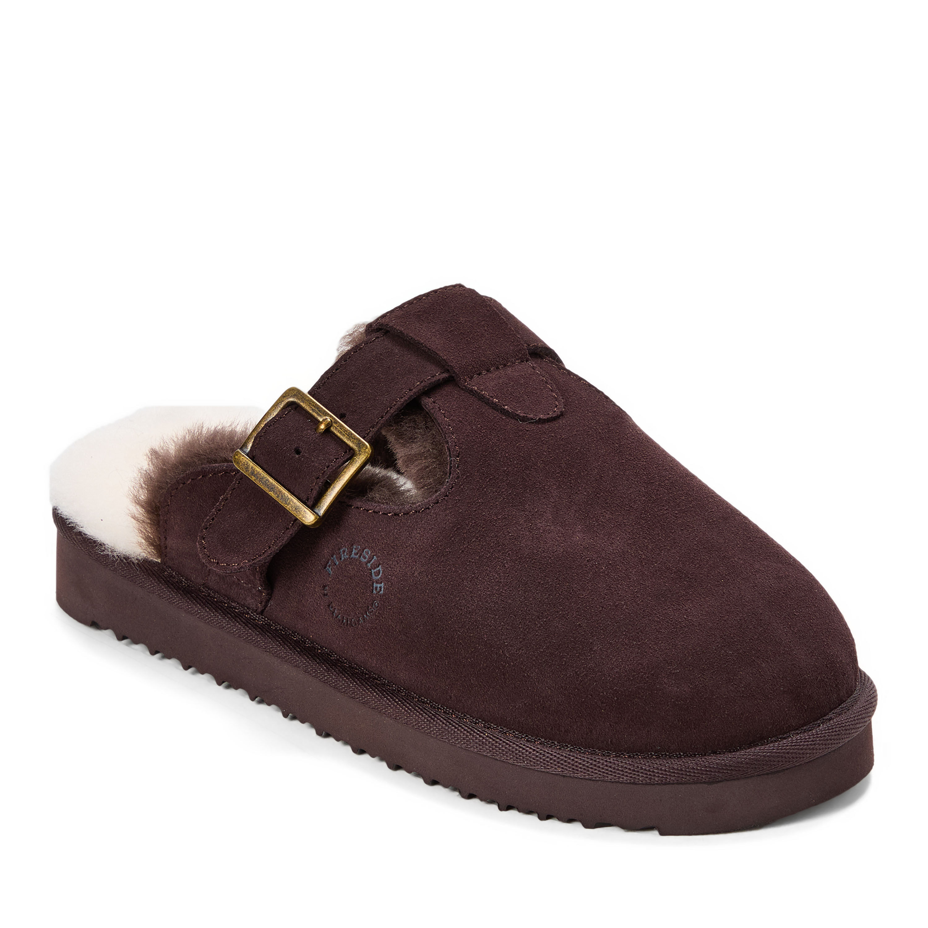 Women's Fireside by Dearfoams Maitland Genuine Shearling Scuff | Dearfoams