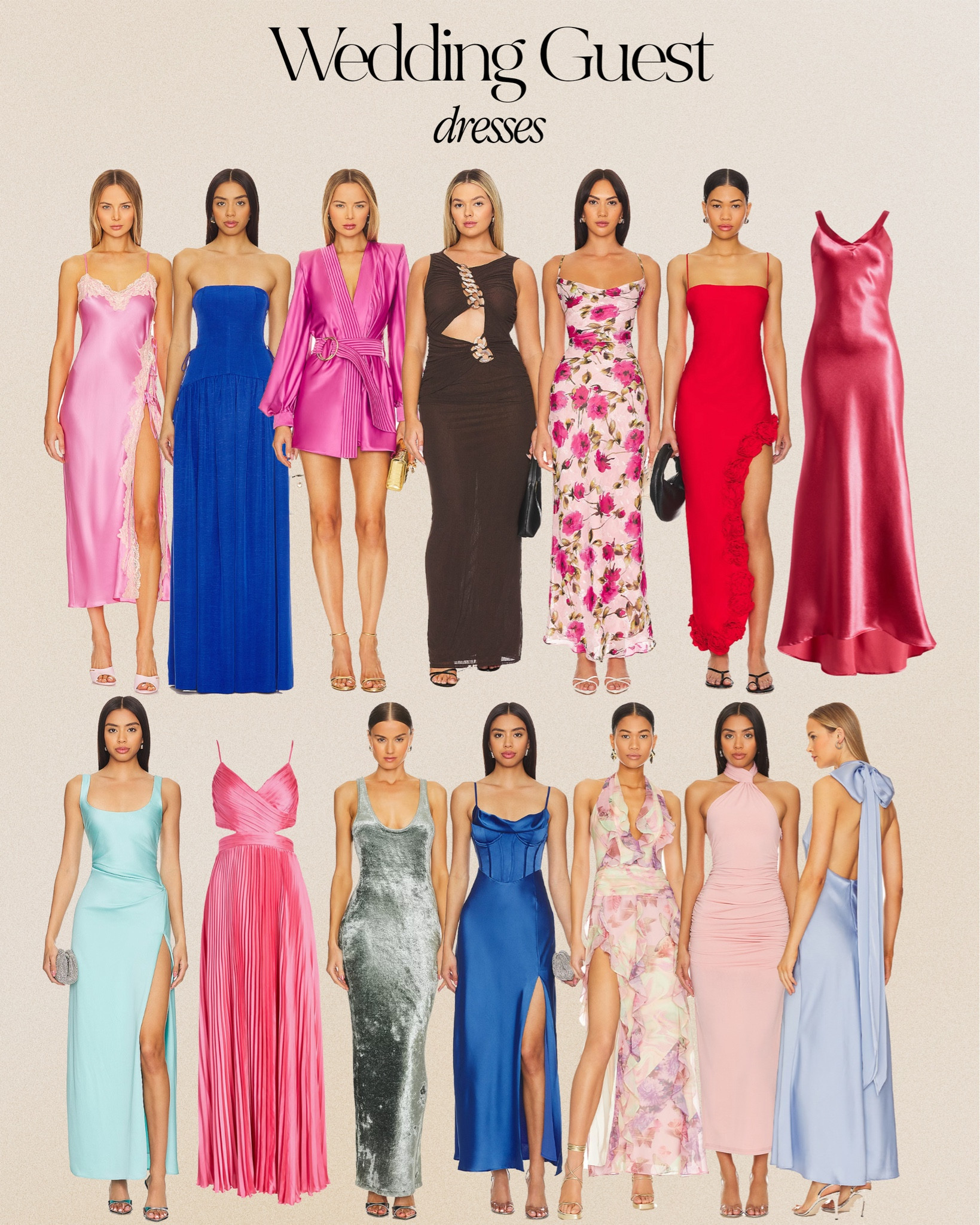 Wedding guest dresses for spring/summer

#LTKSeasonal #LTKwedding