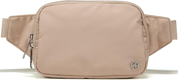 Pander Belt Bag Large 2L, Nylon Fanny Pack Purse for Women and Men with Adjustable Strap | Amazon (US)