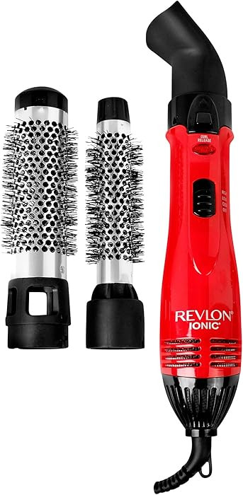 Revlon 1200W Perfect Style Hot Air Kit | Style, Curl, and Volumize, 3 Piece Set | Amazon (US)
