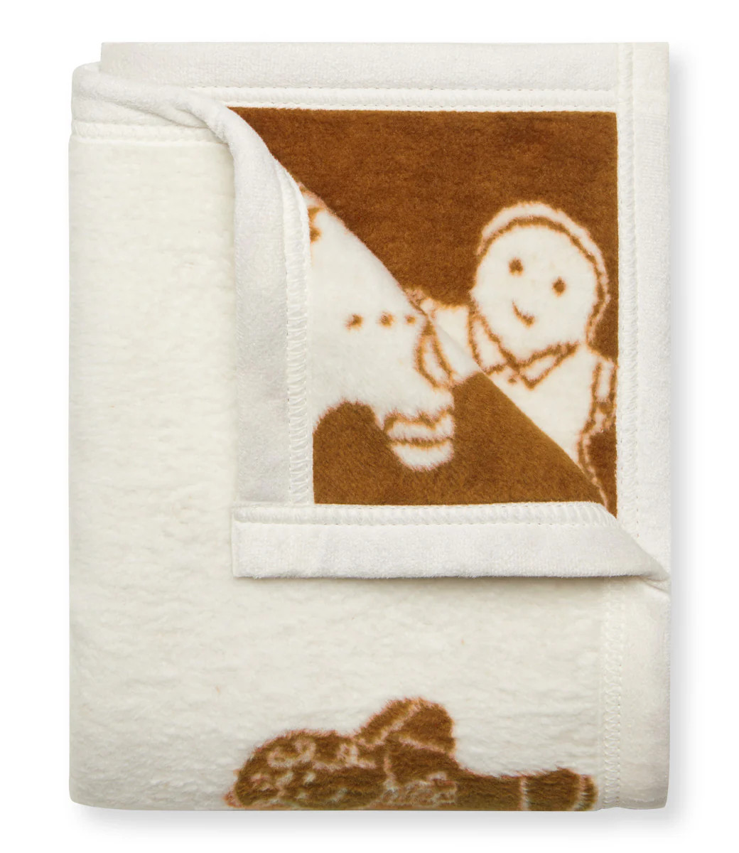 Gingerbread Cookies Mini Blanket | ChappyWrap