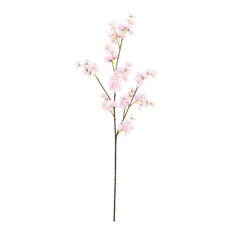 Cherry Blossom Stems, Bushes, And Sprays Arrangement (Set of 6) | Wayfair North America
