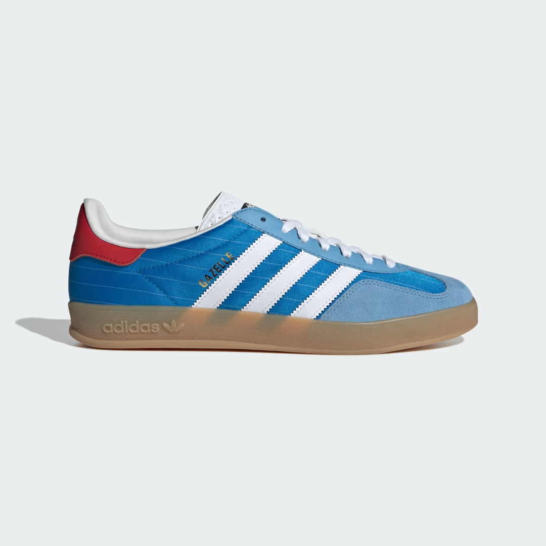 adidas Gazelle Indoor Shoes Bright Blue M 8.5 / W 9.5 Unisex | adidas (US)