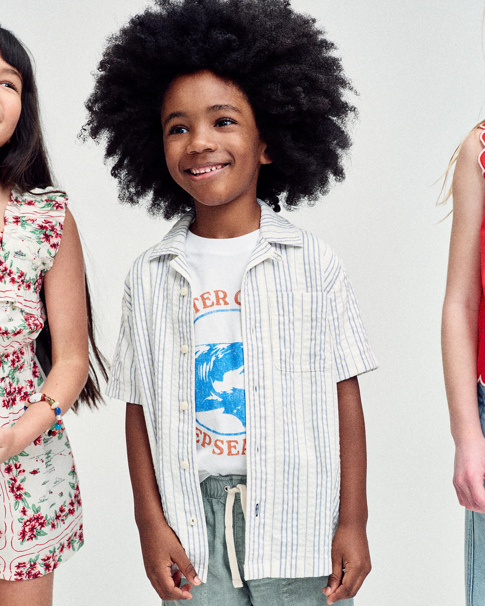 Short-sleeve seersucker camp shirt | J. Crew US