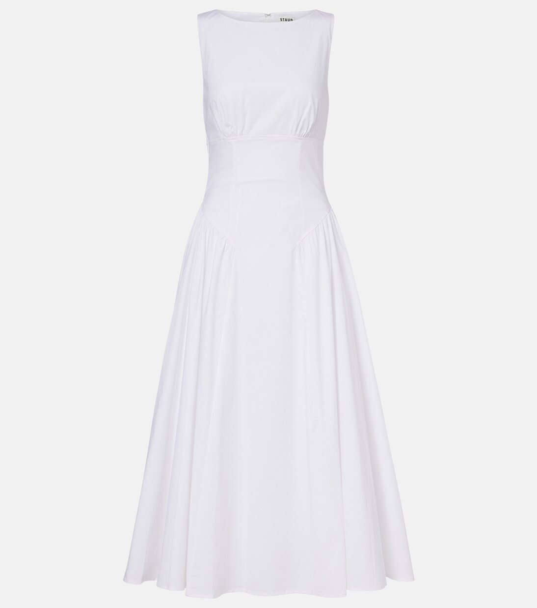Gwen cotton poplin midi dress | Mytheresa (UK)