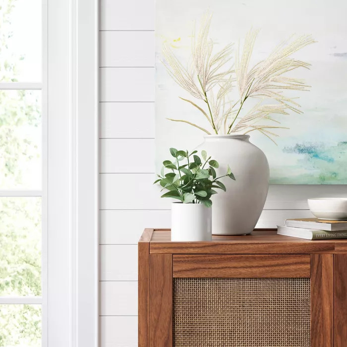 28" Artificial Fluffy Grass Stem - Threshold™ | Target