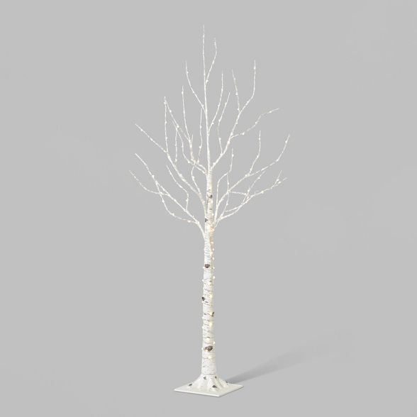 4ft Birch Artificial Twig Tree with LED Dew Drop Lights - Wondershop™ | Target