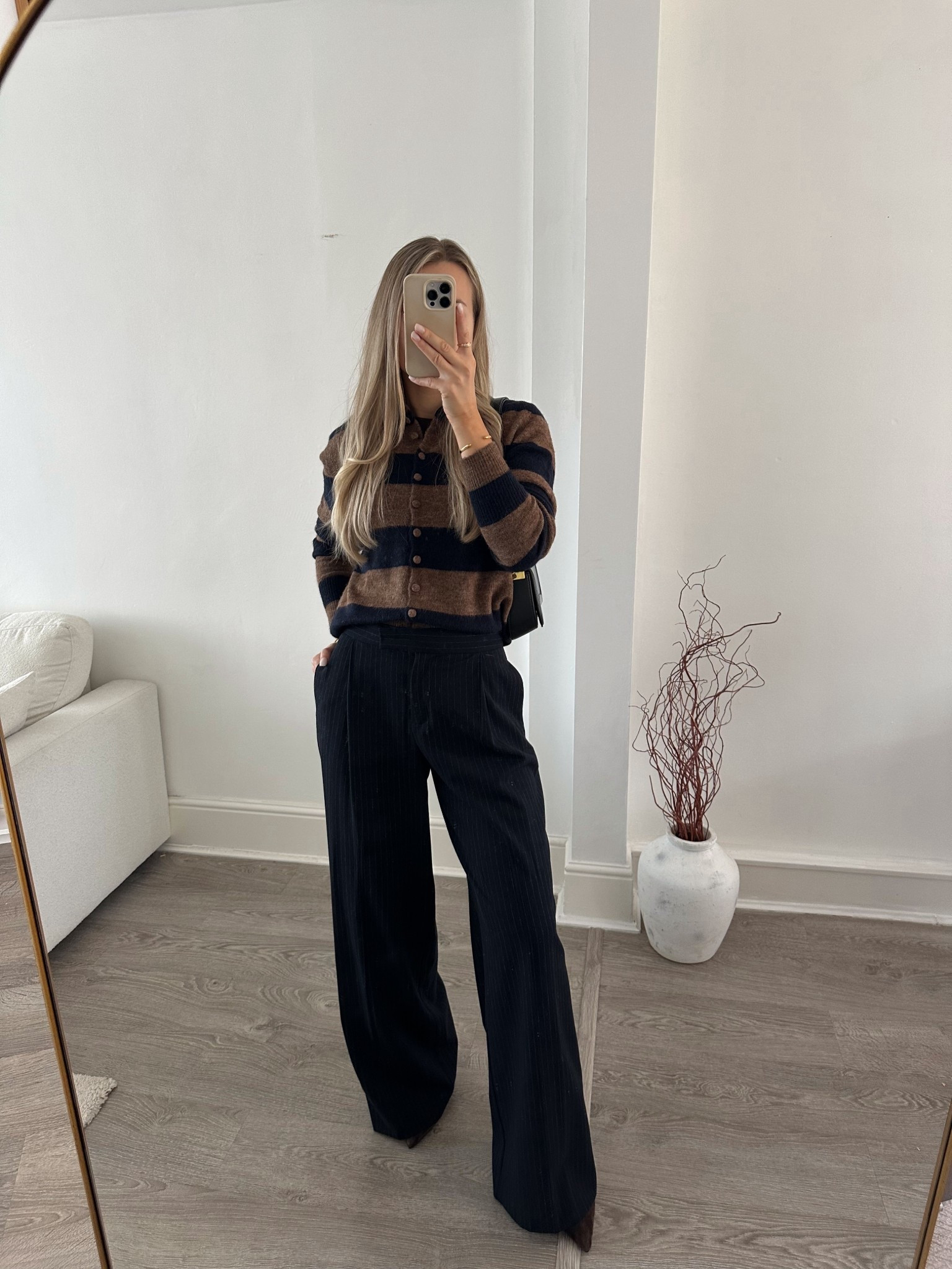 Can’t get enough of this winter outfit 🤍 Tailored trousers, navy & suede…  elevated winter vibes 

#LTKwinter #LTKuk #LTKeurope