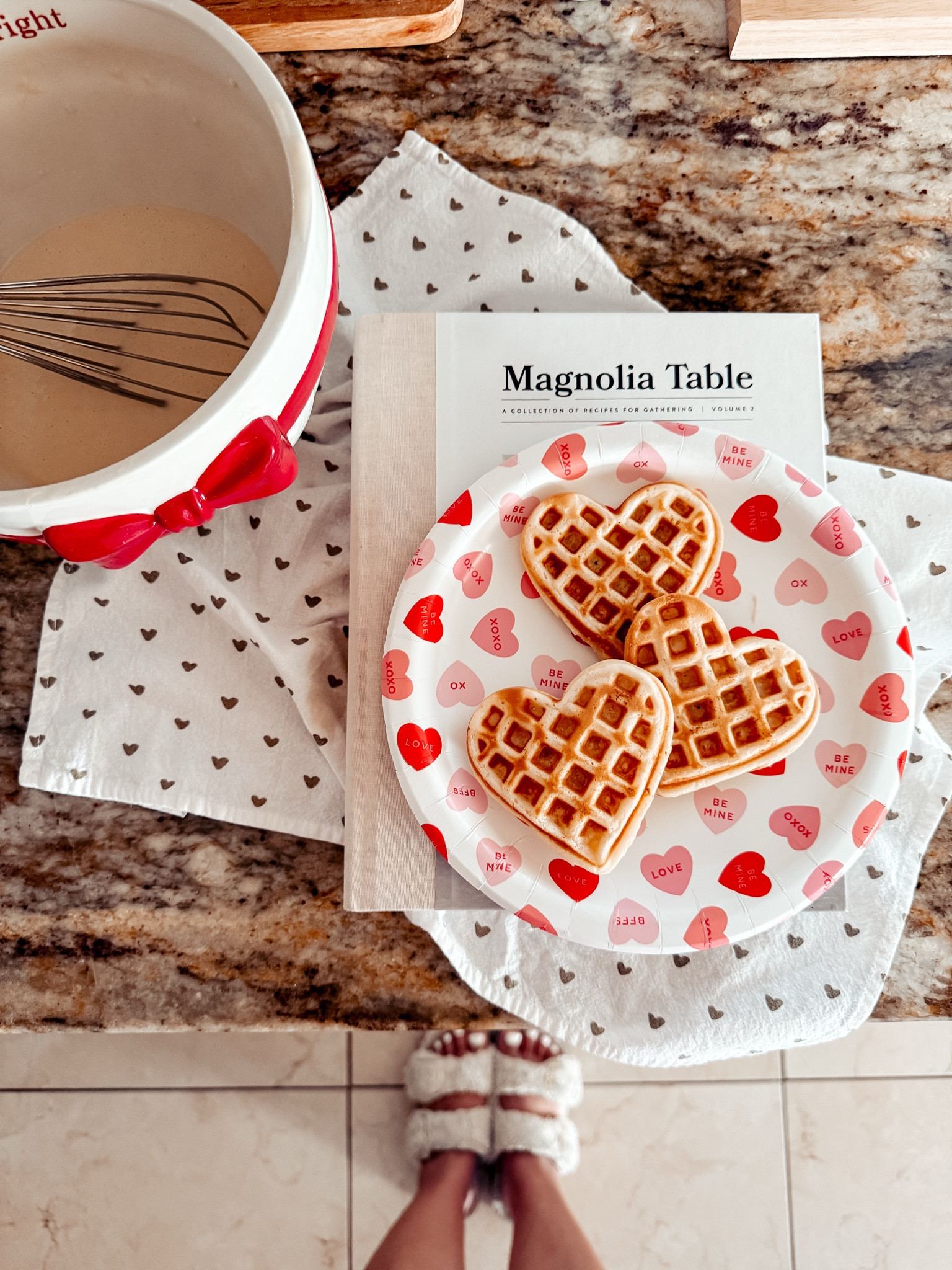 { valentine’s breakfast ❥

Heart Waffle Maker . Magnolia Table Cook Book . Target Style . Target Valentine’s Day . Native American Content Creator }  

#LTKSeasonal #LTKShoeCrush #LTKHome