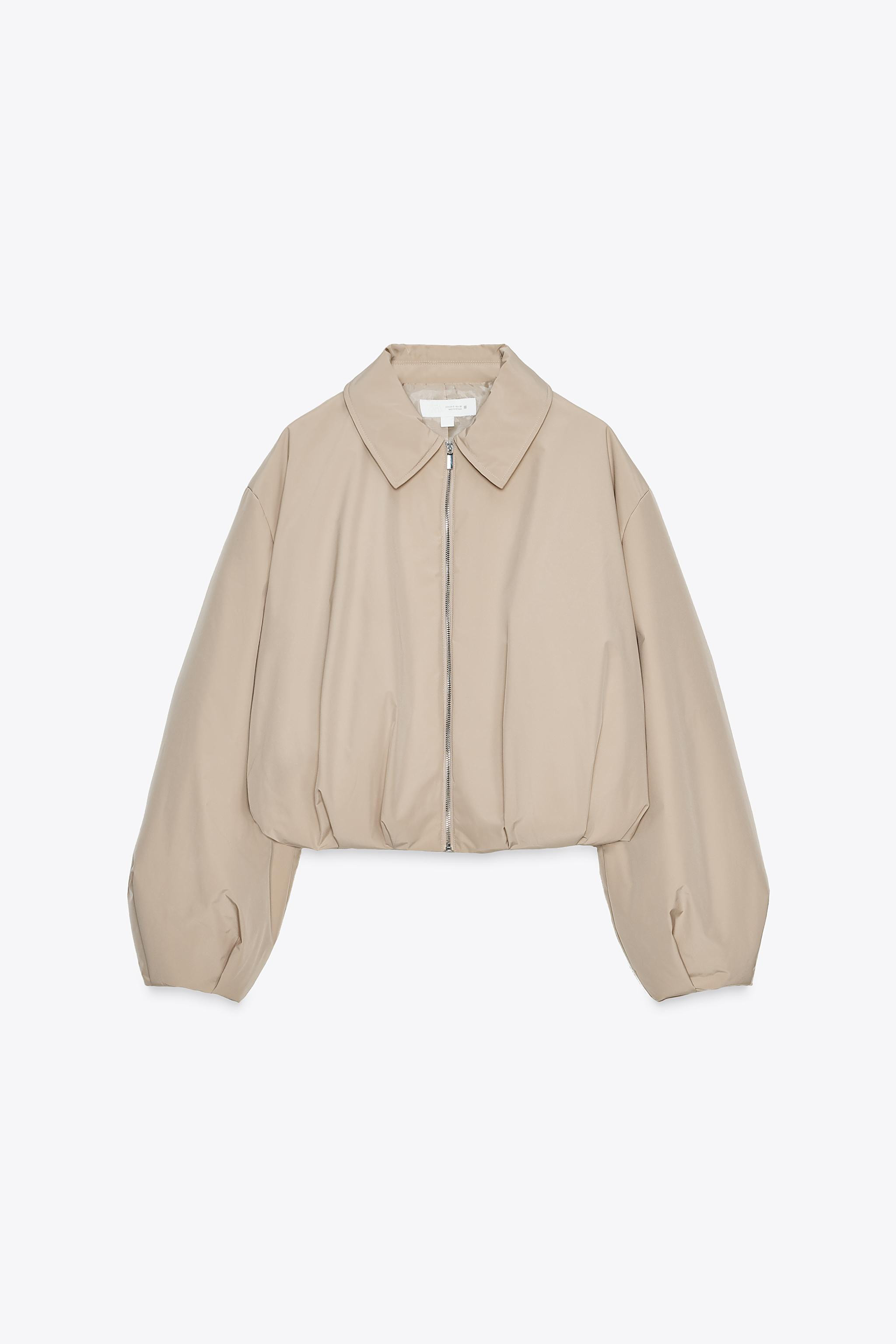 ZIP-UP SHORT JACKET | Zara AU