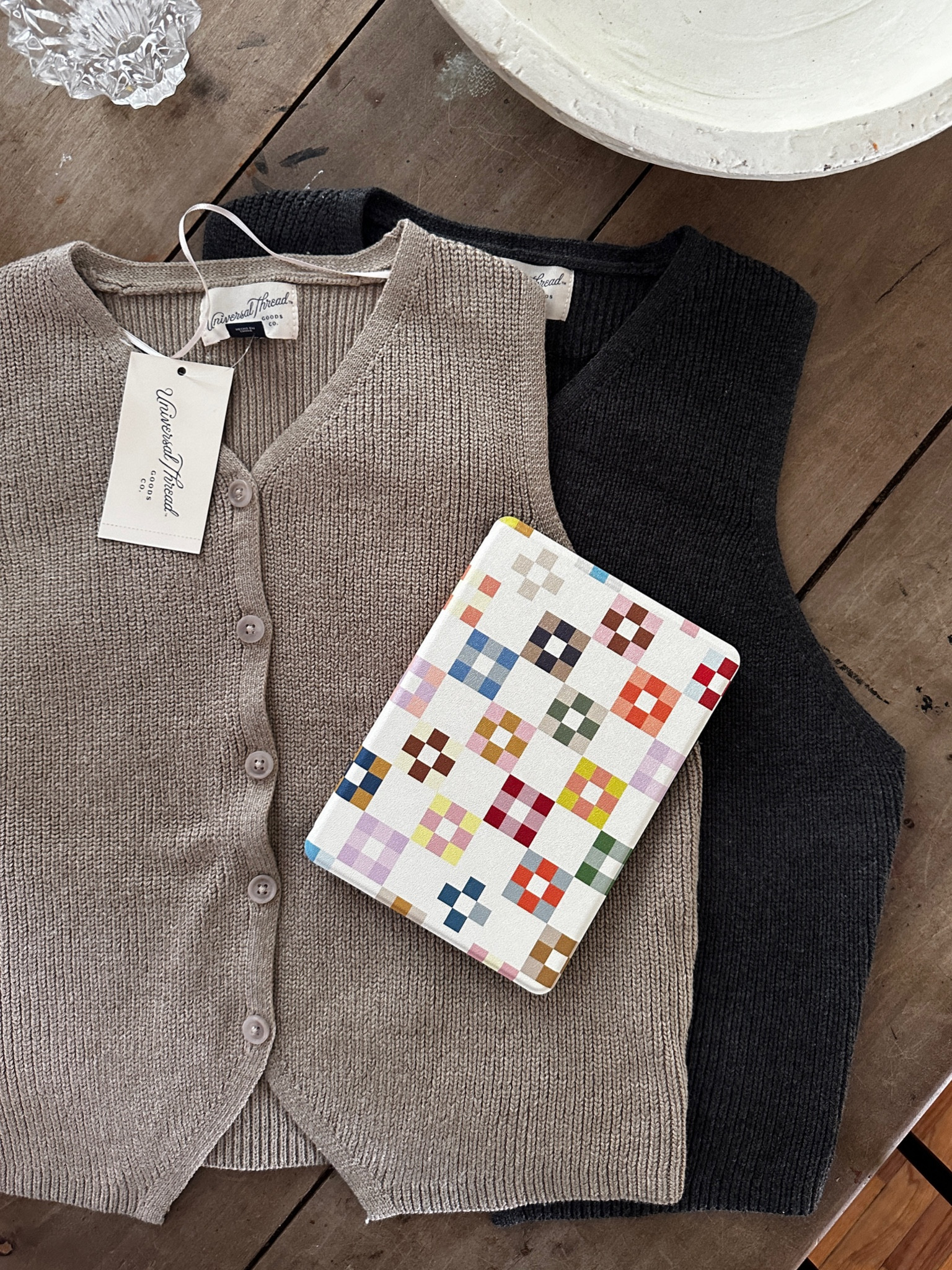 New knit vests from Target 🥹 I sized up to a M. 

#LTKSummerSales #LTKFindsUnder50 #LTKSaleAlert