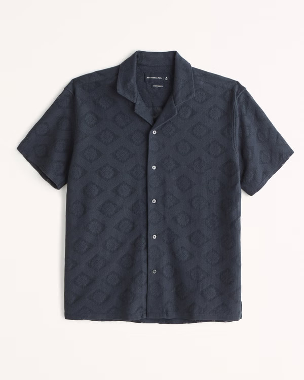 Lacey Button-Up Shirt | Abercrombie & Fitch (US)