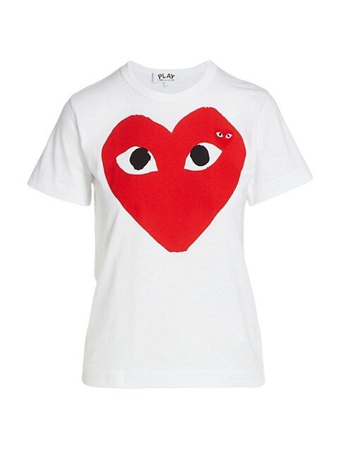 Comme des Garçons PLAY Large Heart T-Shirt | Saks Fifth Avenue