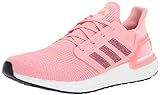 adidas Women's Ultraboost 20 Running Shoe, Glory Pink/Maroon/Signal Coral, 11.5 M US | Amazon (US)