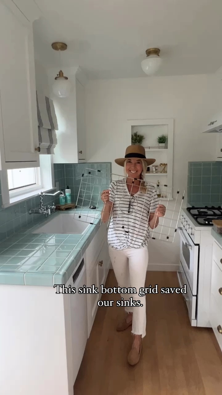 We love this sink bottom grid… it saved our sink! 

#LTKfamily #LTKhome #LTKfindsunder100