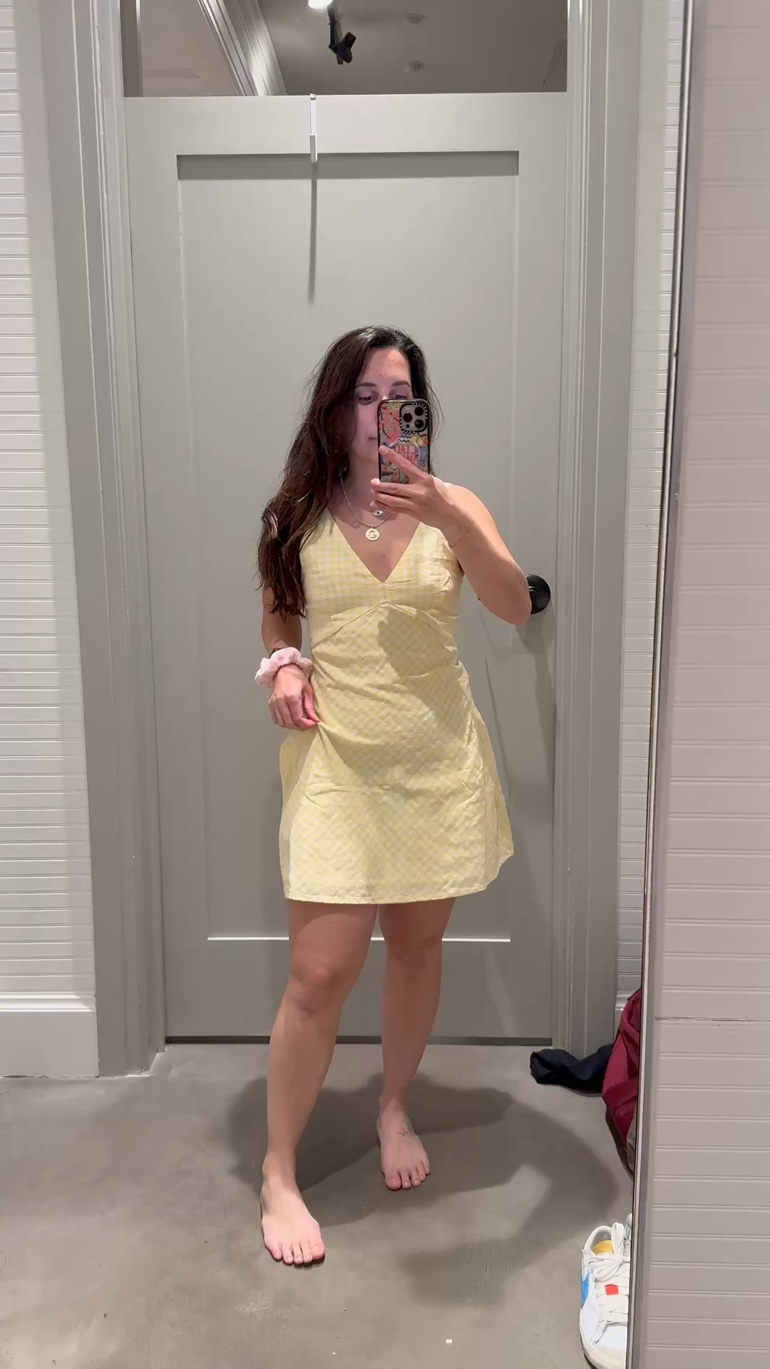 Such a cute trendy dress from Abercrombie. Fits perfectly and comes in different patterns. 