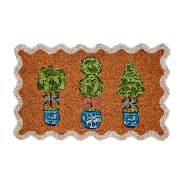 Topiary Doormat | Mud Pie