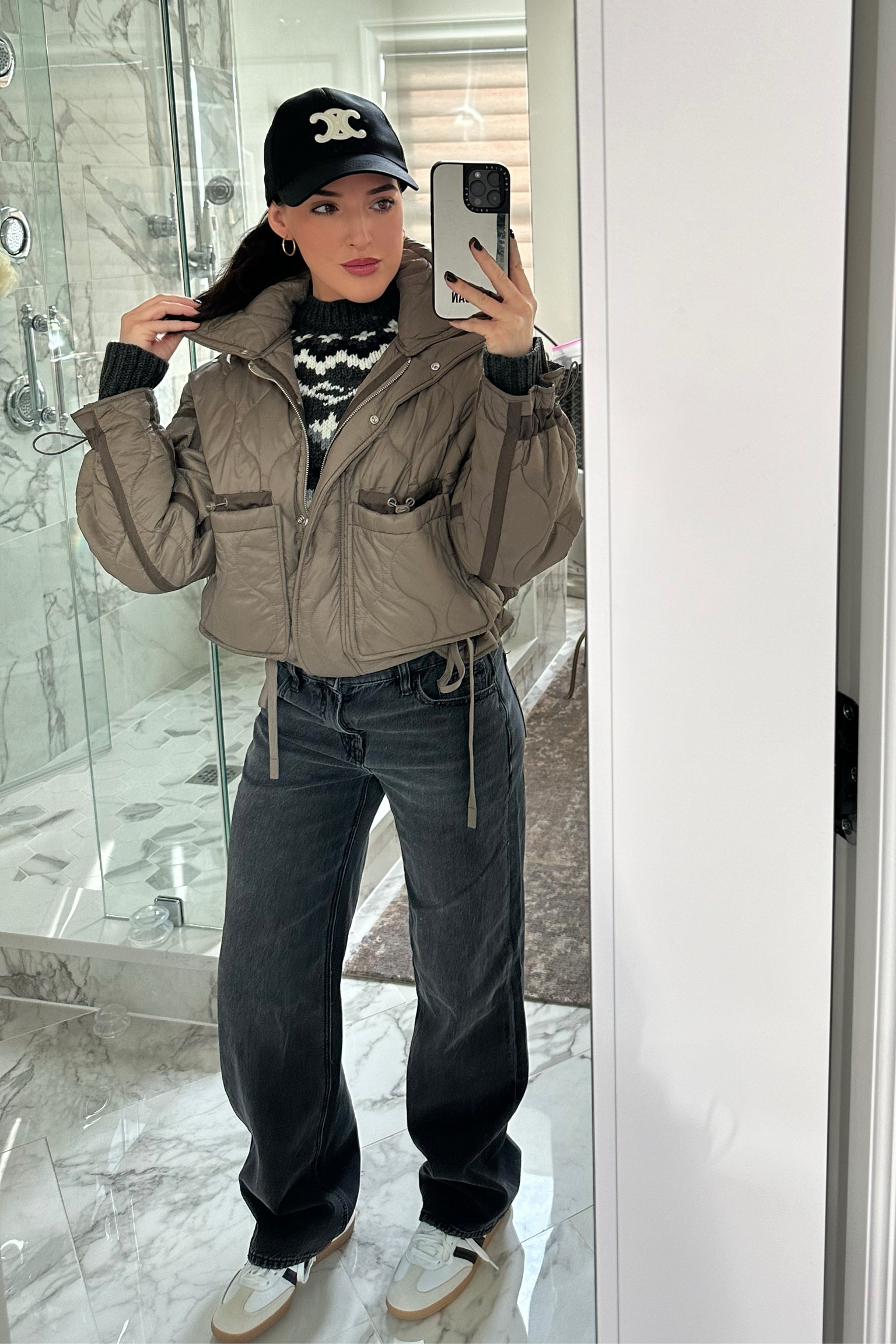 Antiquing outfit 🤍 

Sizing:
Jeans - 00 regular 
Sweater- xs 
Sneakers- I size down a whole size in these. I think they run so big. I typically wear a 6.5, so I went with a 5.5 

#LTKStyleTip #LTKSeasonal #LTKSaleAlert