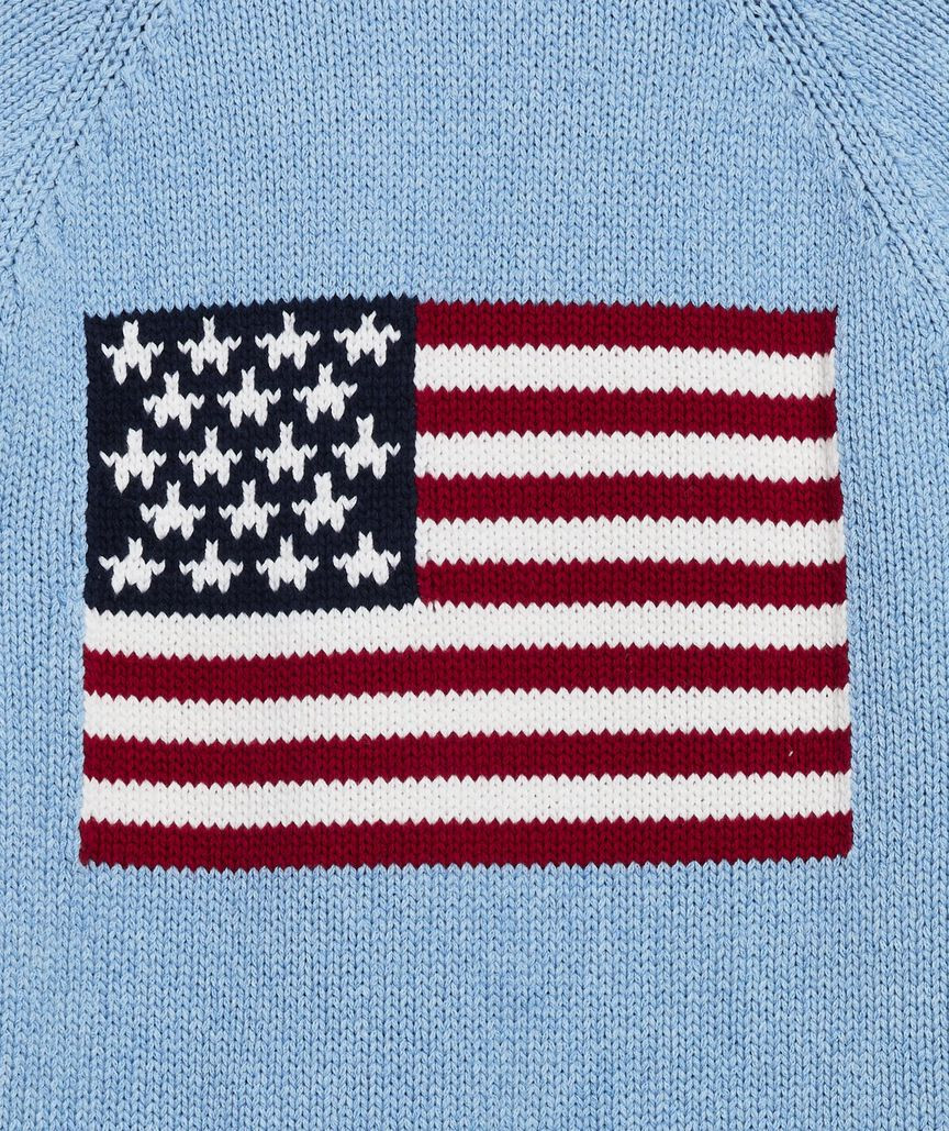 Flag Intarsia Shawl Cardigan | vineyard vines