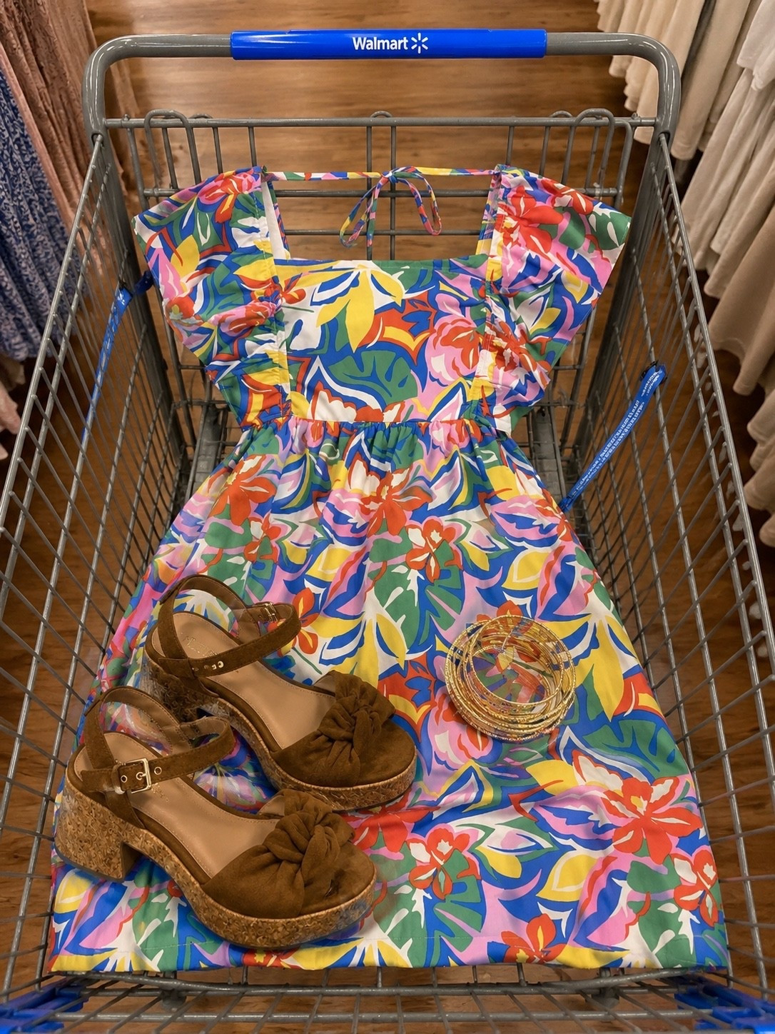 The dress is bright and fun! Perfect for dinner at the beach.

#LTKootd #LTKSeasonal #LTKOver40