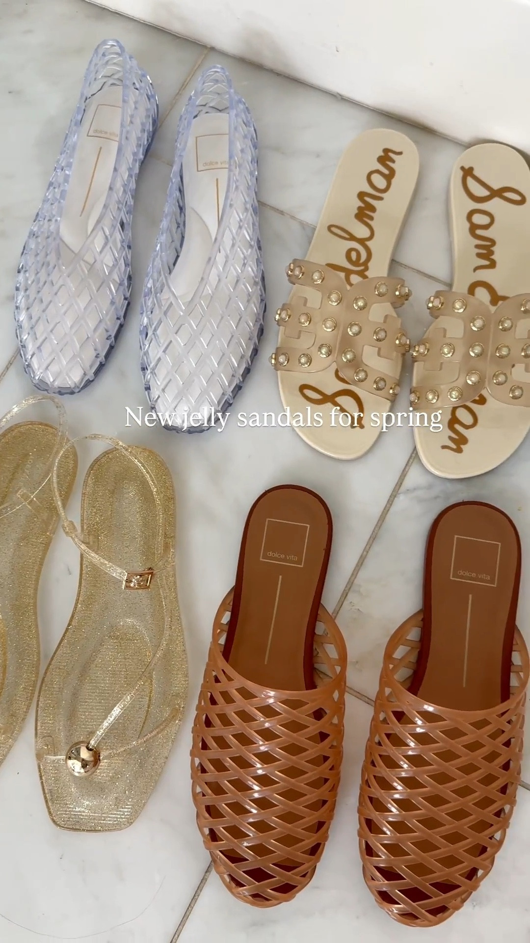 New jelly sandals for spring and summer. 

#LTKSeasonal