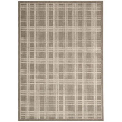 Hollywood Shimmer Mission Craft Gray/Tan Area Rug Rug Size: Rectangle 3'9" x 5'9" | Wayfair North America
