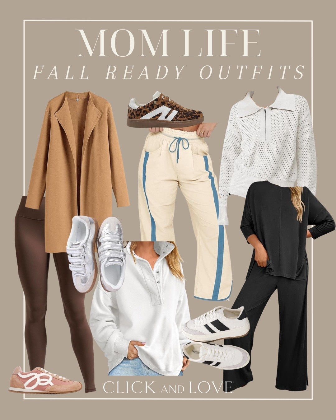 Fall ready mom outfits! Easy throw on and go pieces for wherever mom life takes you: carpool, sporting events, the school and more!

sneakers, sweater, pullover, leggings, fall sweater, designer look for less, sweatpants, baggy pants, tennis shoes, Womens fashion, fashion, fashion finds, outfit, outfit inspiration, clothing, fall fashion, winter fashion, two piece sets, athleisure, wardrobe, fashion accessories, Amazon, Amazon fashion, Amazon must haves, Amazon finds, amazon favorites, Amazon essentials #amazon #amazonfashion

#LTKStyleTip #LTKFindsUnder50 #LTKSeasonal