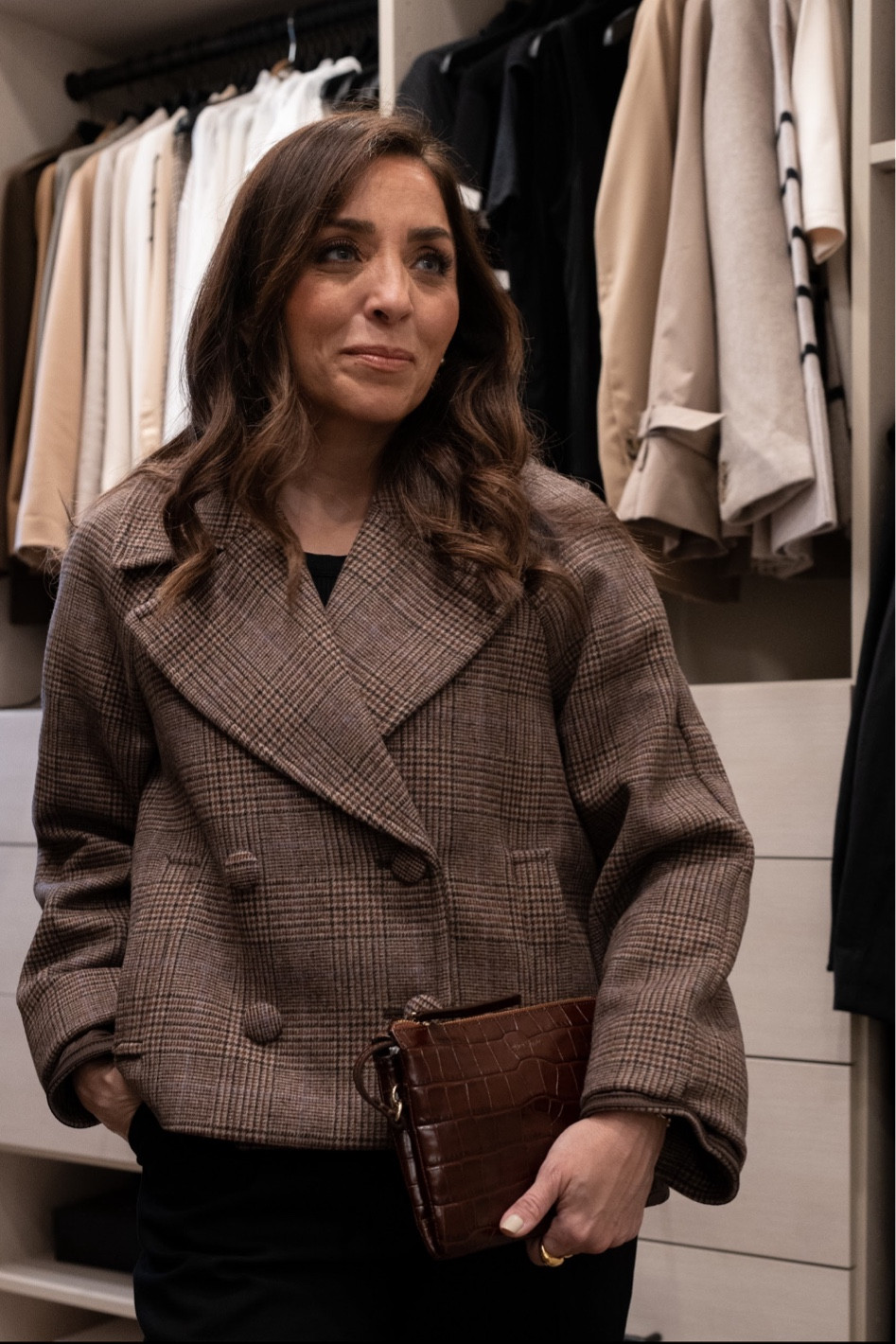 Autumn winter style, autumn winter fashion, & Other Stories, wool coat, croc leather handbags, black trousers 

#LTKSeasonal #LTKeurope #LTKstyletip