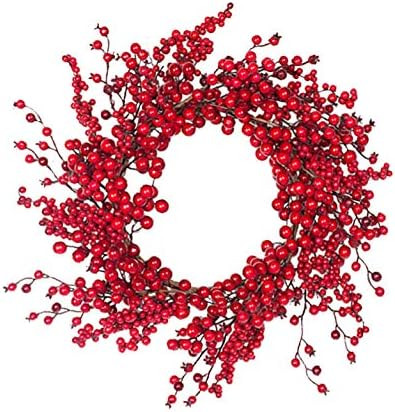 18 Inch Christmas Wreath Berry Wreath Winter Wreath Winter Wreath | Amazon (US)