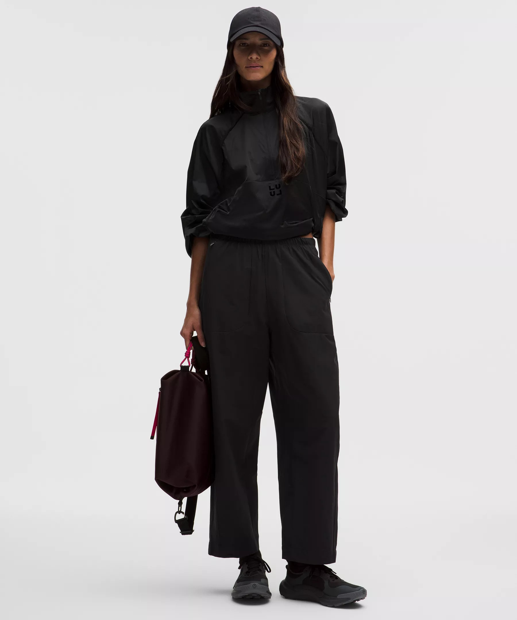 Lightweight Mid-Rise Barrel-Leg Cropped Pant | Lululemon (US)