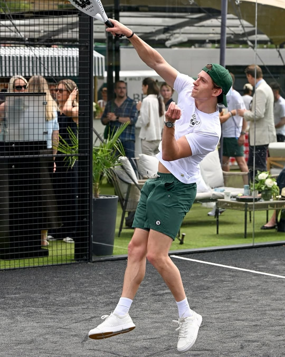 Tom Holland in Vuori for the BERO Padel Classic

#LTKMens #LTKActive #LTKStyleTip